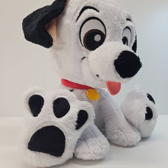Disneys 101 Dalmatians LUCKY Dog 12" Big Feet Plush Stuffed Animal Toy - Picture 2 of 4